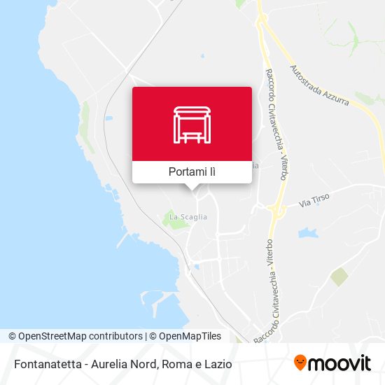 Mappa Fontanatetta - Aurelia Nord