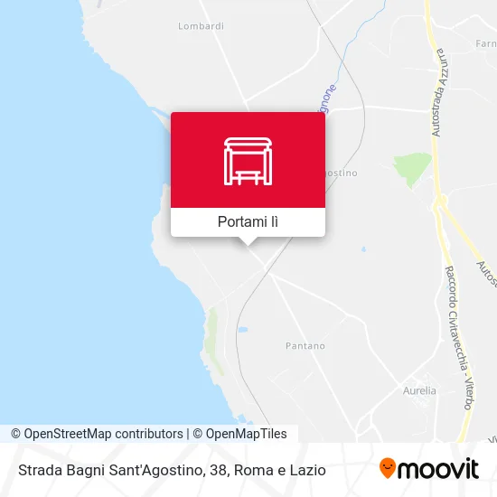 Mappa Strada Bagni Sant'Agostino, 38