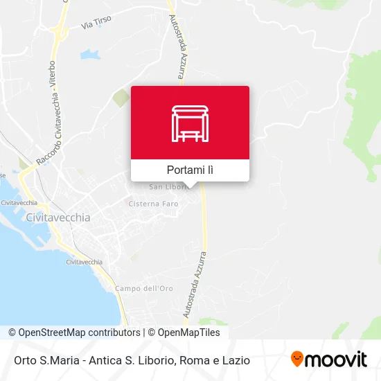 Mappa Orto S.Maria - Antica S. Liborio