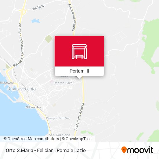 Mappa Orto S.Maria - Feliciani