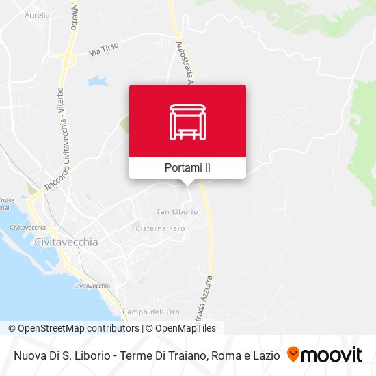 Mappa Nuova Di S. Liborio - Terme Di Traiano