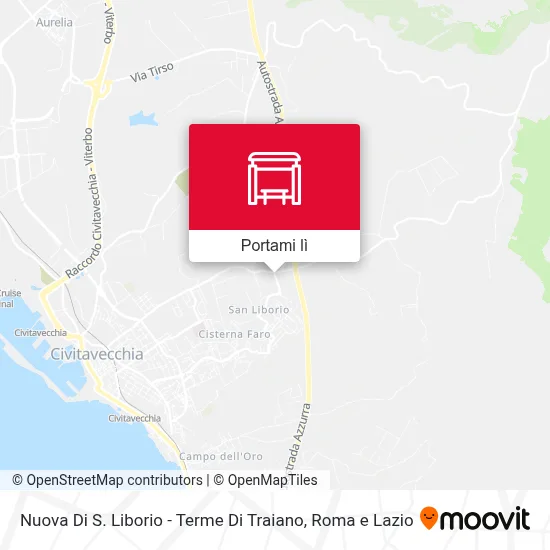 Mappa Nuova Di S. Liborio - Terme Di Traiano