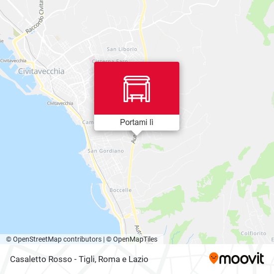 Mappa Casaletto Rosso - Tigli