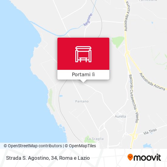 Mappa Strada S. Agostino, 34