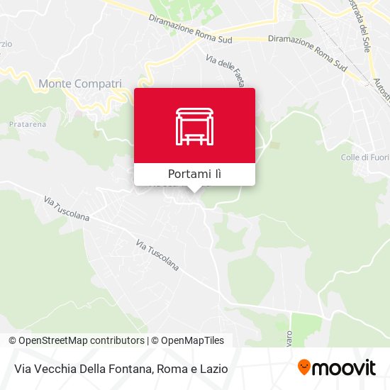 Mappa Via Vecchia Della Fontana