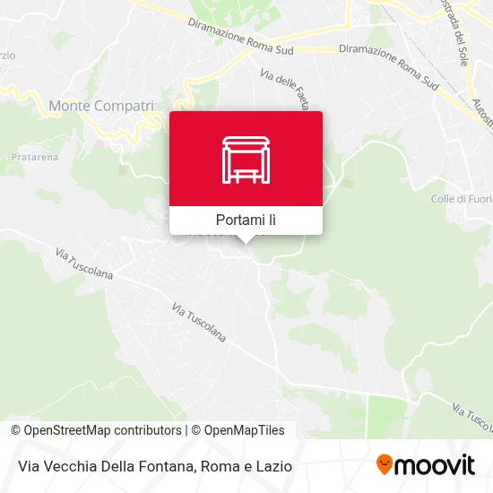 Mappa Via Vecchia Della Fontana