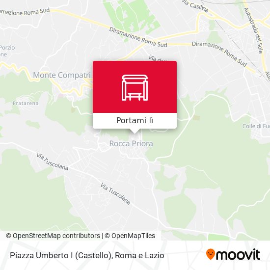 Mappa Piazza Umberto I (Castello)