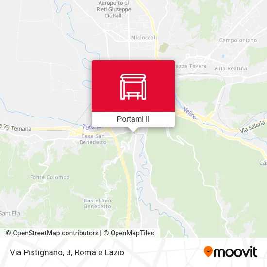 Mappa Via Pistignano, 3