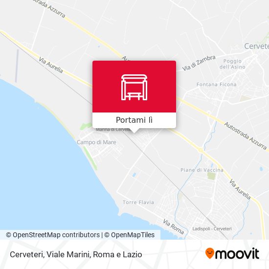 Mappa Cerveteri, Viale Marini