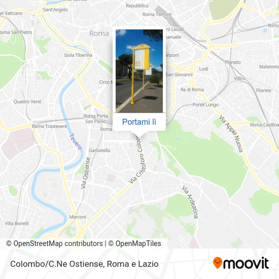 Mappa Colombo/C.Ne Ostiense