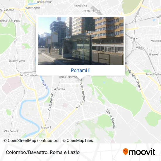 Mappa Colombo/Bavastro