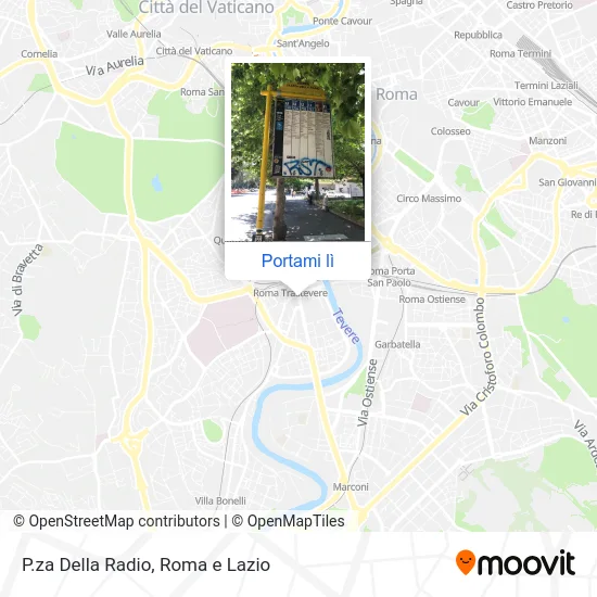 Mappa P.za Della Radio