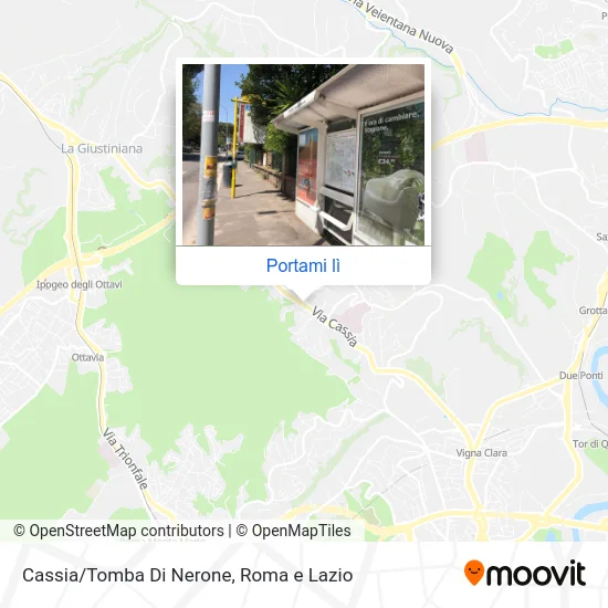 Mappa Cassia/Tomba Di Nerone