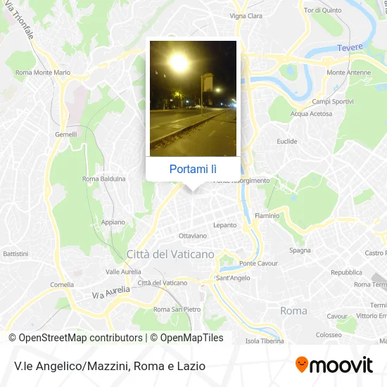 Mappa V.le Angelico/Mazzini