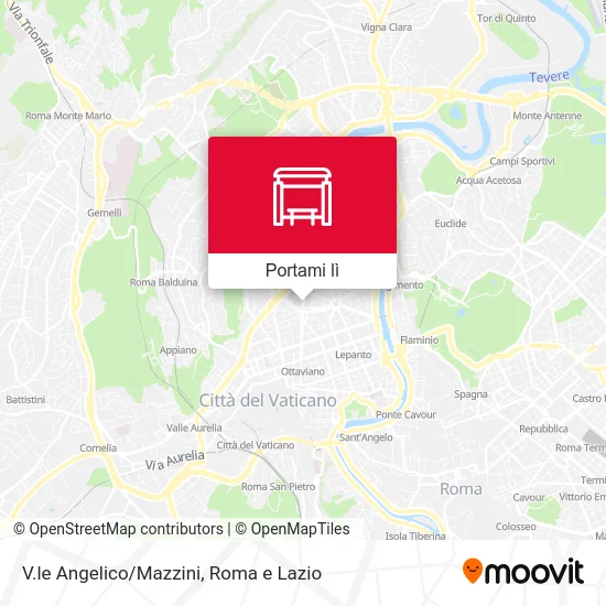 Mappa V.le Angelico/Mazzini