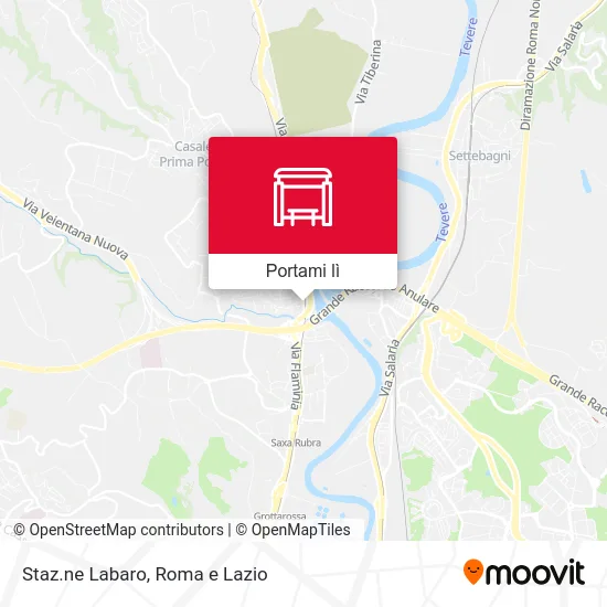 Mappa Staz.ne Labaro
