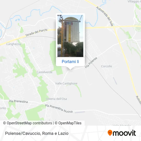 Mappa Polense/Cavuccio