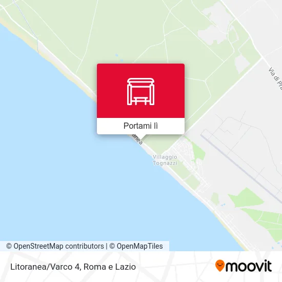 Mappa Litoranea/Varco 4