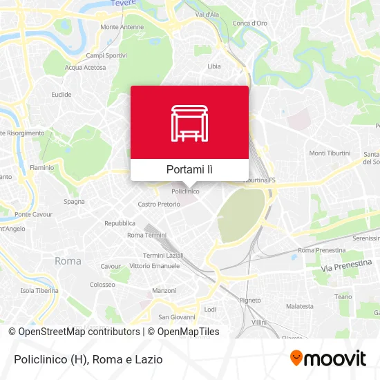 Mappa Policlinico (H)