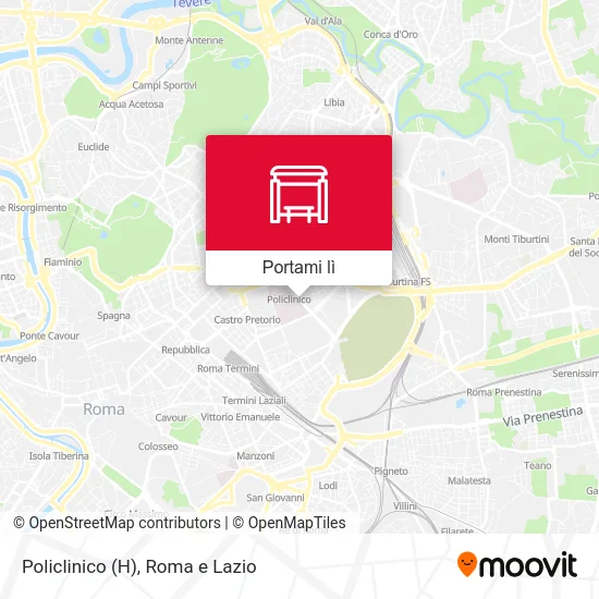 Mappa Policlinico (H)