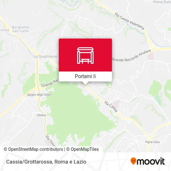 Mappa Cassia/Grottarossa