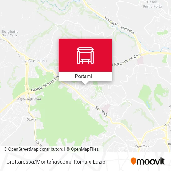 Mappa Grottarossa/Montefiascone