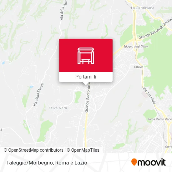 Mappa Taleggio/Morbegno