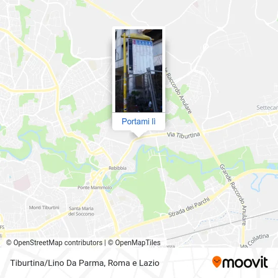 Mappa Tiburtina/Lino Da Parma