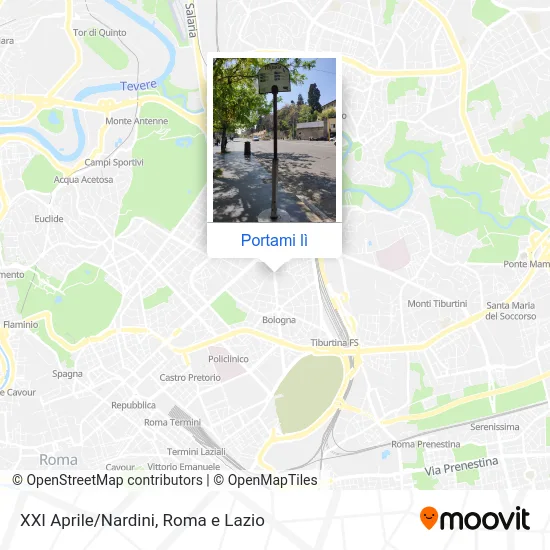 Mappa XXI Aprile/Nardini