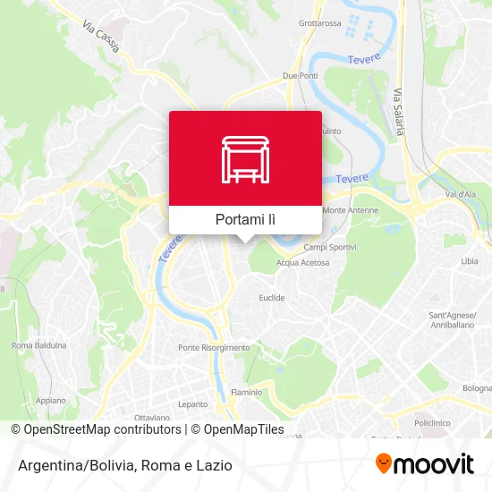 Mappa Argentina/Bolivia