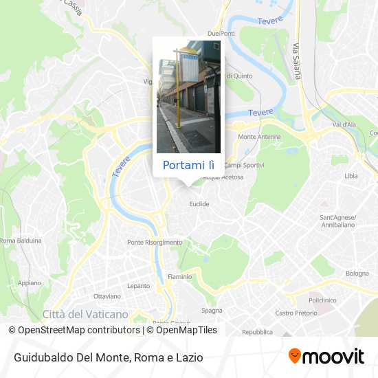 Mappa Guidubaldo Del Monte