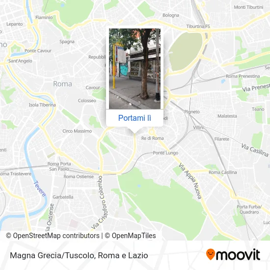 Mappa Magna Grecia/Tuscolo