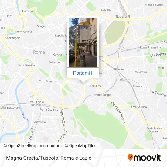 Mappa Magna Grecia/Tuscolo