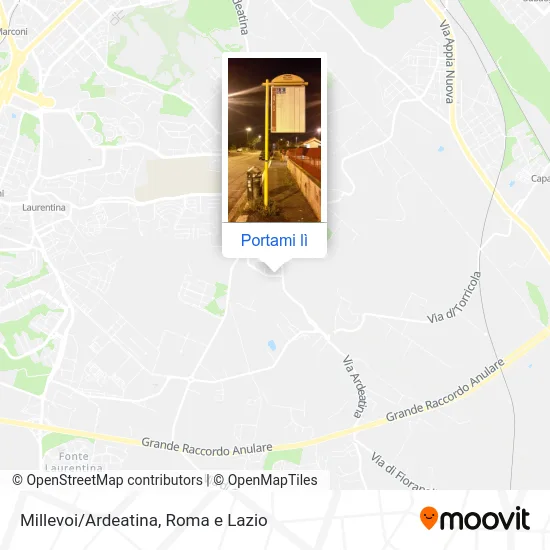 Mappa Millevoi/Ardeatina