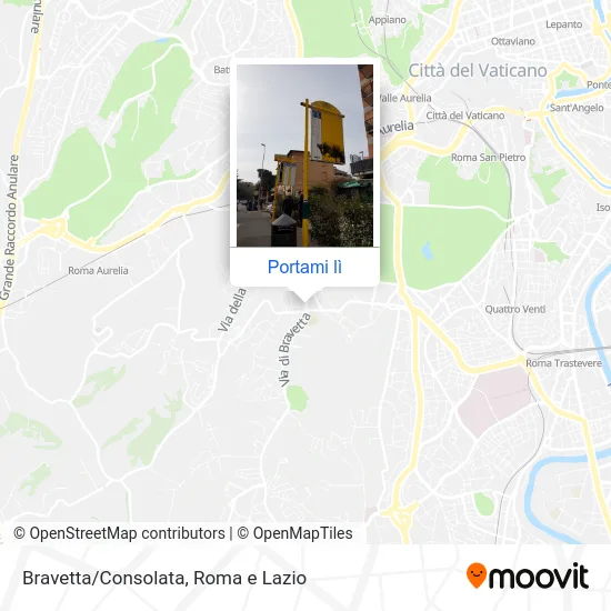 Mappa Bravetta/Consolata