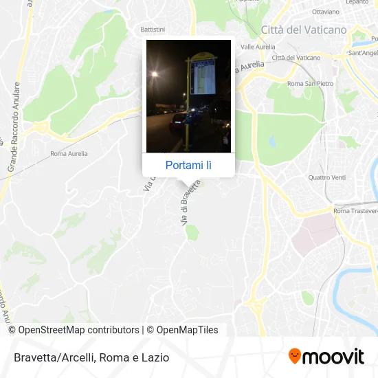 Mappa Bravetta/Arcelli