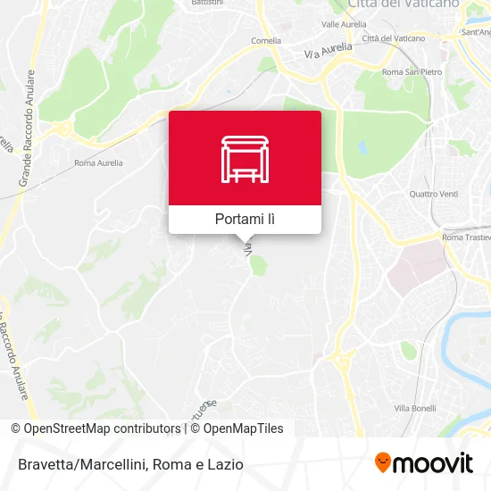 Mappa Bravetta/Marcellini