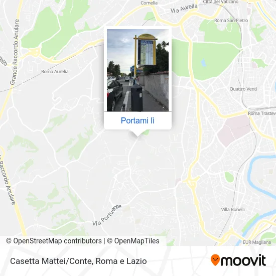 Mappa Casetta Mattei/Conte