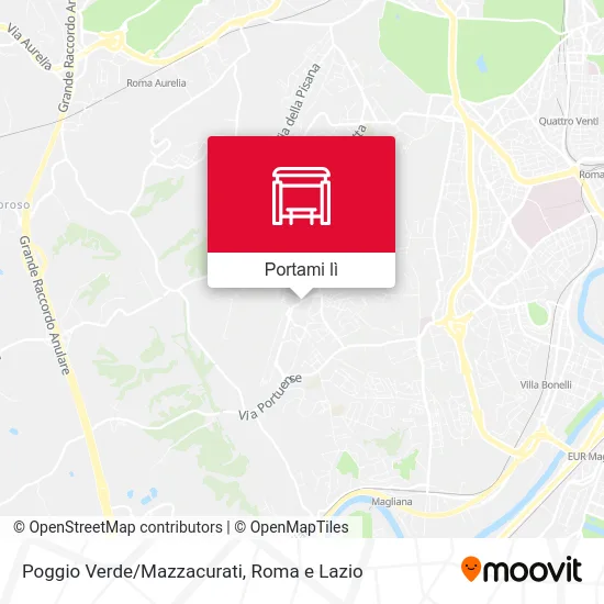 Mappa Poggio Verde/Mazzacurati