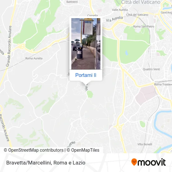 Mappa Bravetta/Marcellini