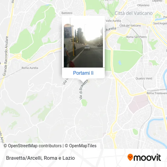 Mappa Bravetta/Arcelli