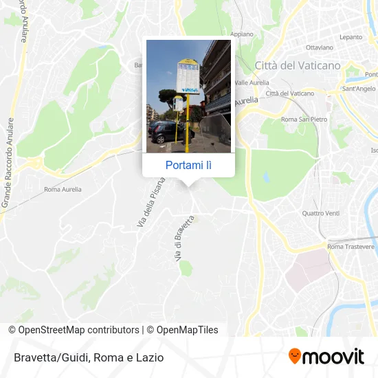 Mappa Bravetta/Guidi