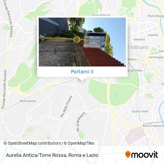 Mappa Aurelia Antica/Torre Rossa