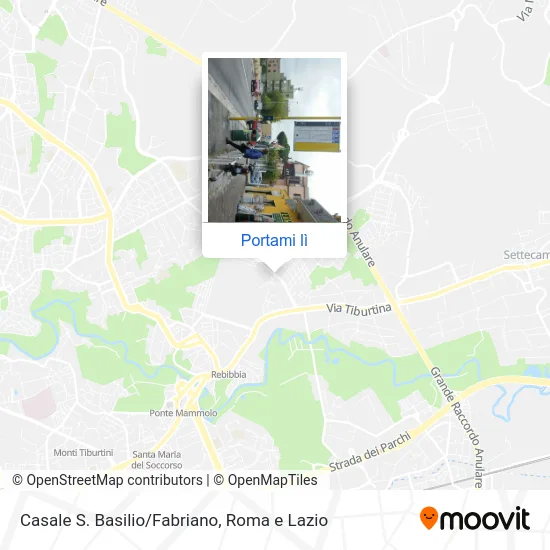 Mappa Casale S. Basilio/Fabriano