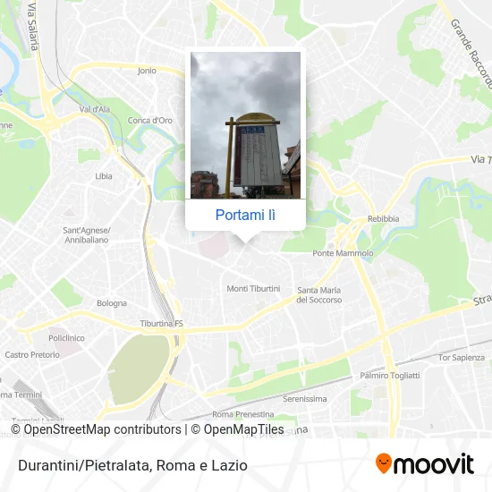 Mappa Durantini/Pietralata