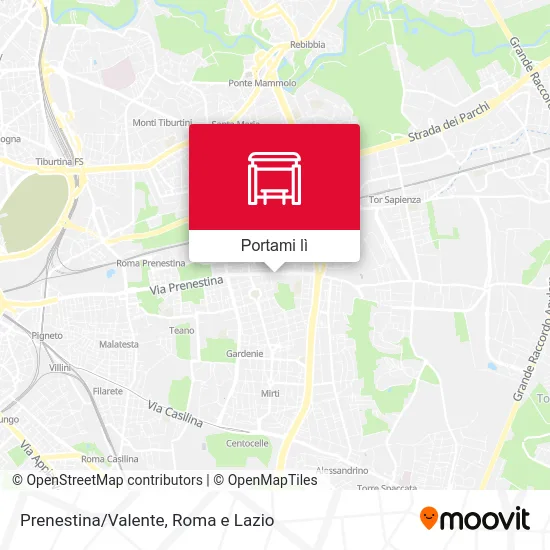 Mappa Prenestina/Valente