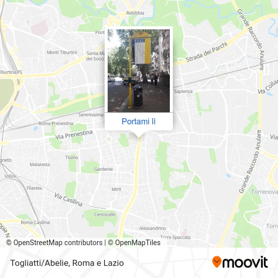 Mappa Togliatti/Abelie