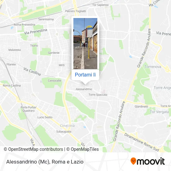 Mappa Alessandrino (Mc)