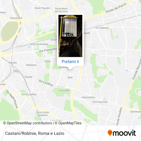 Mappa Castani/Robinie