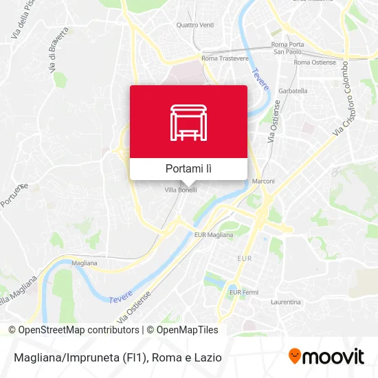 Mappa Magliana/Impruneta (Fl1)